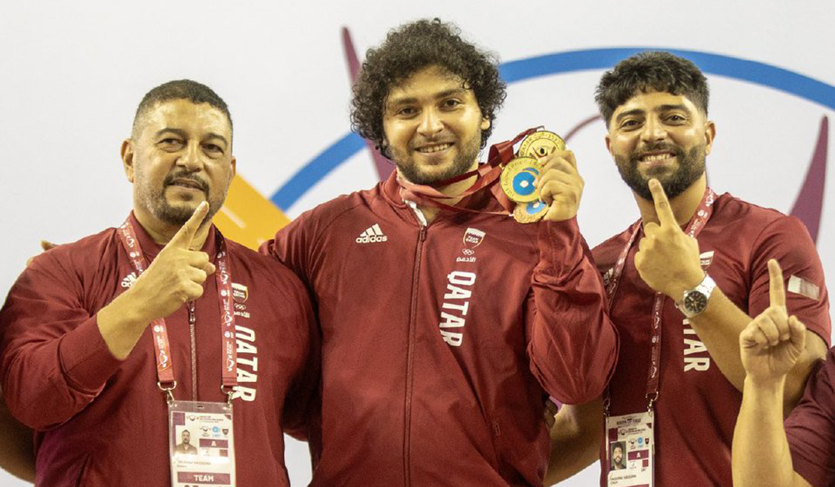 Qatar’s Fares wins 2 golds and 1 bronze in 102kg, gets a big move up Paris 2024 Olympics rankings